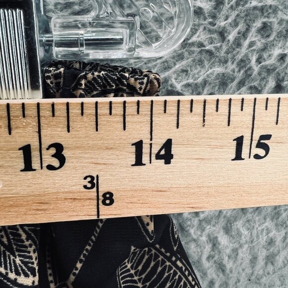 Womens Midi Skirt Medium Boho Cottagecore Prairie A Line Flowy Brown Neutral - Picture 7 of 8